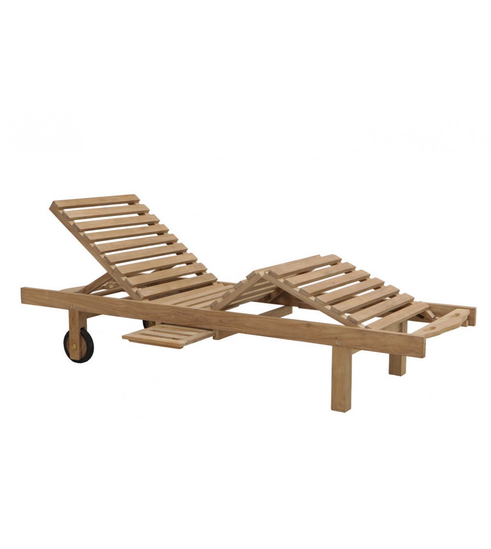 Caracas Classica Sunbed - Il Giardino Di Legno