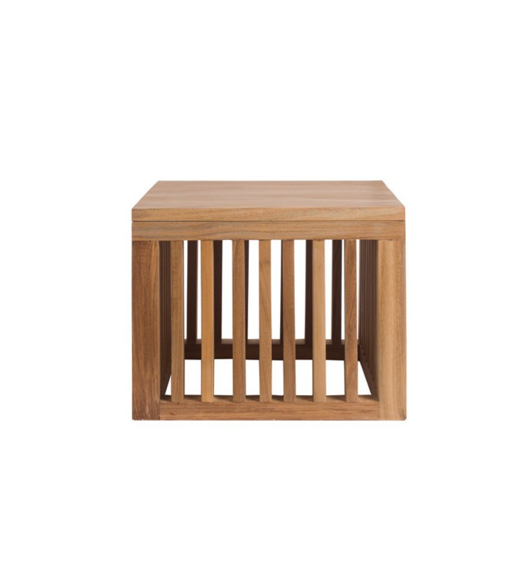 Code Teak Square Coffee Table - Il...