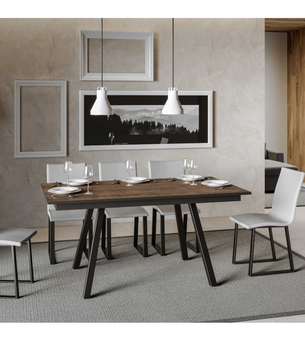 Vinciguerra Shop - Rusty 160 Extendable Table