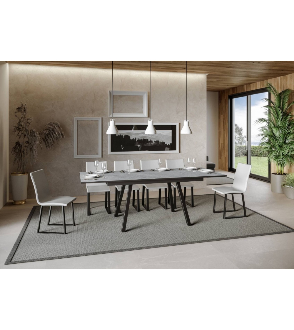 Table Rusty 160 Extensible -...