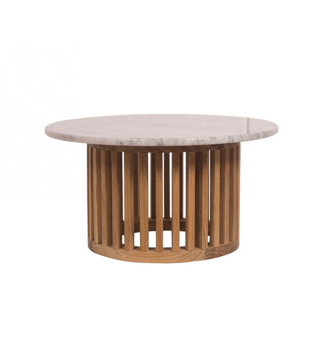 Code Round Coffee Table - Il Giardino Di Legno