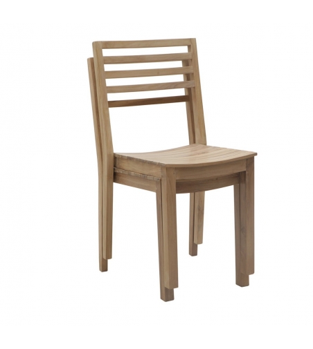 Chaise Empilable Dehors - Il Giardino Di Legno
