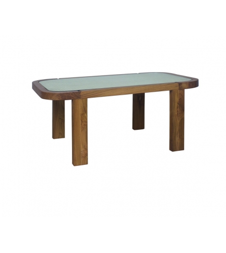 Dual Rechteckiger Couchtisch - Il Giardino Di Legno