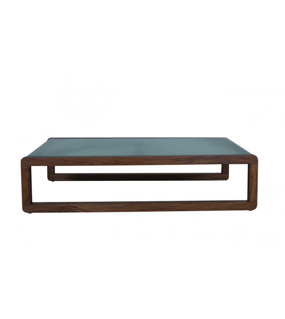 Dual Low Rectangular Coffee Table - Il Giardino Di Legno