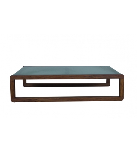Dual Low Rectangular Coffee Table - Il Giardino Di Legno