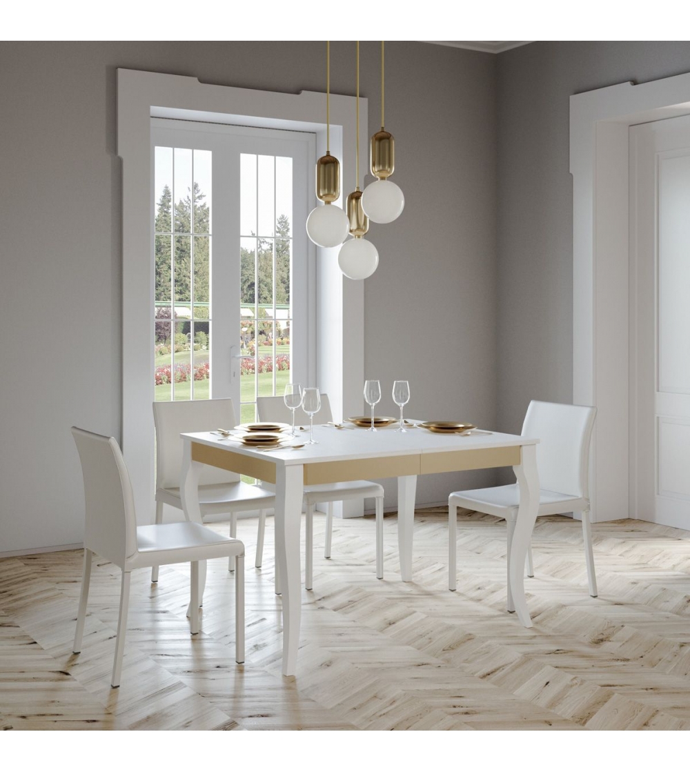 Vinciguerra Shop - Contemporary 120 Extendable Table