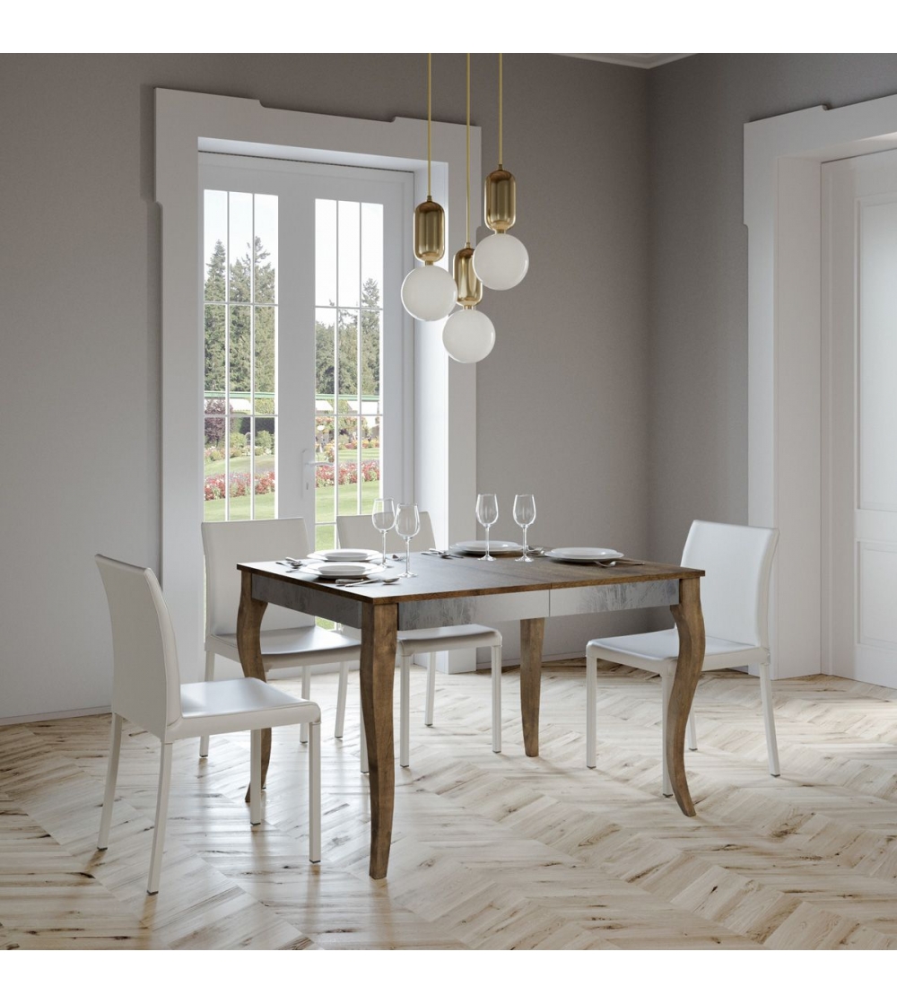 Vinciguerra Shop - Contemporary 120 Extendable Table