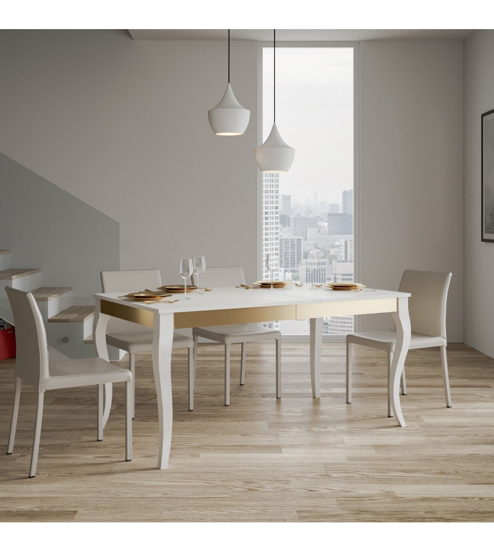 Table Contemporary 160 Extensible - Vinciguerra Shop