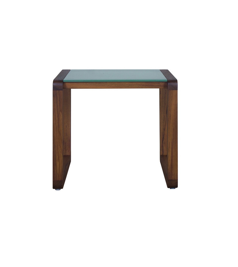 Dual Quadratischer Glas Couchtisch -...