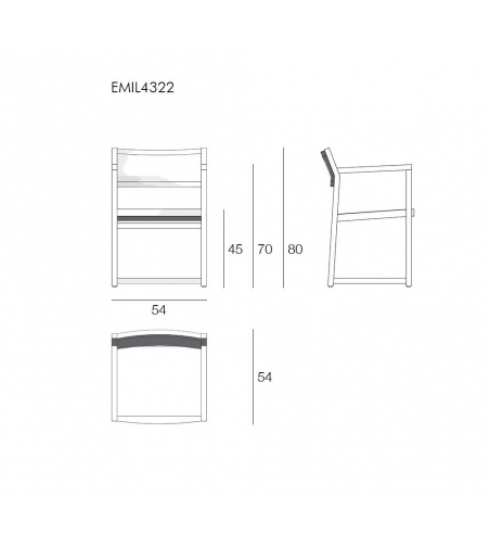 Emily Armchair - Il Giardino Di Legno