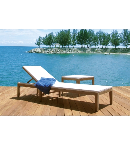 Lettino Da Sole Fiji - Il Giardino Di Legno