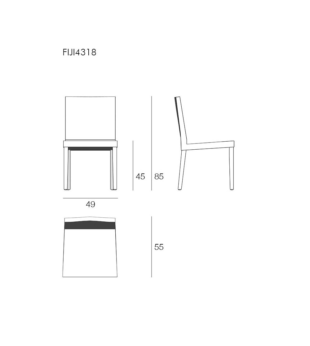 Fiji Chair - Il Giardino Di Legno
