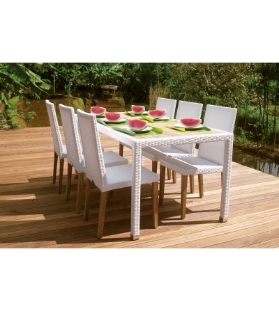 Table Rectangulaire Fiji - Il Giardino Di Legno 2