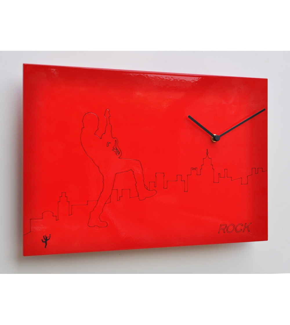 Pirondini - Music Rock Wall Clock