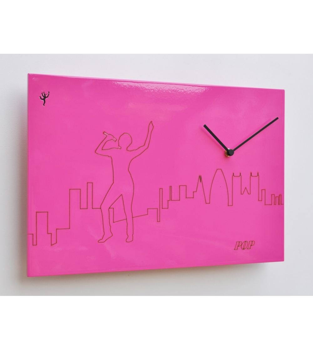 Reloj De Pared Music Pop - Pirondini