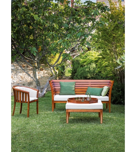 Georgetown Small Pouf - Il Giardino Di Legno