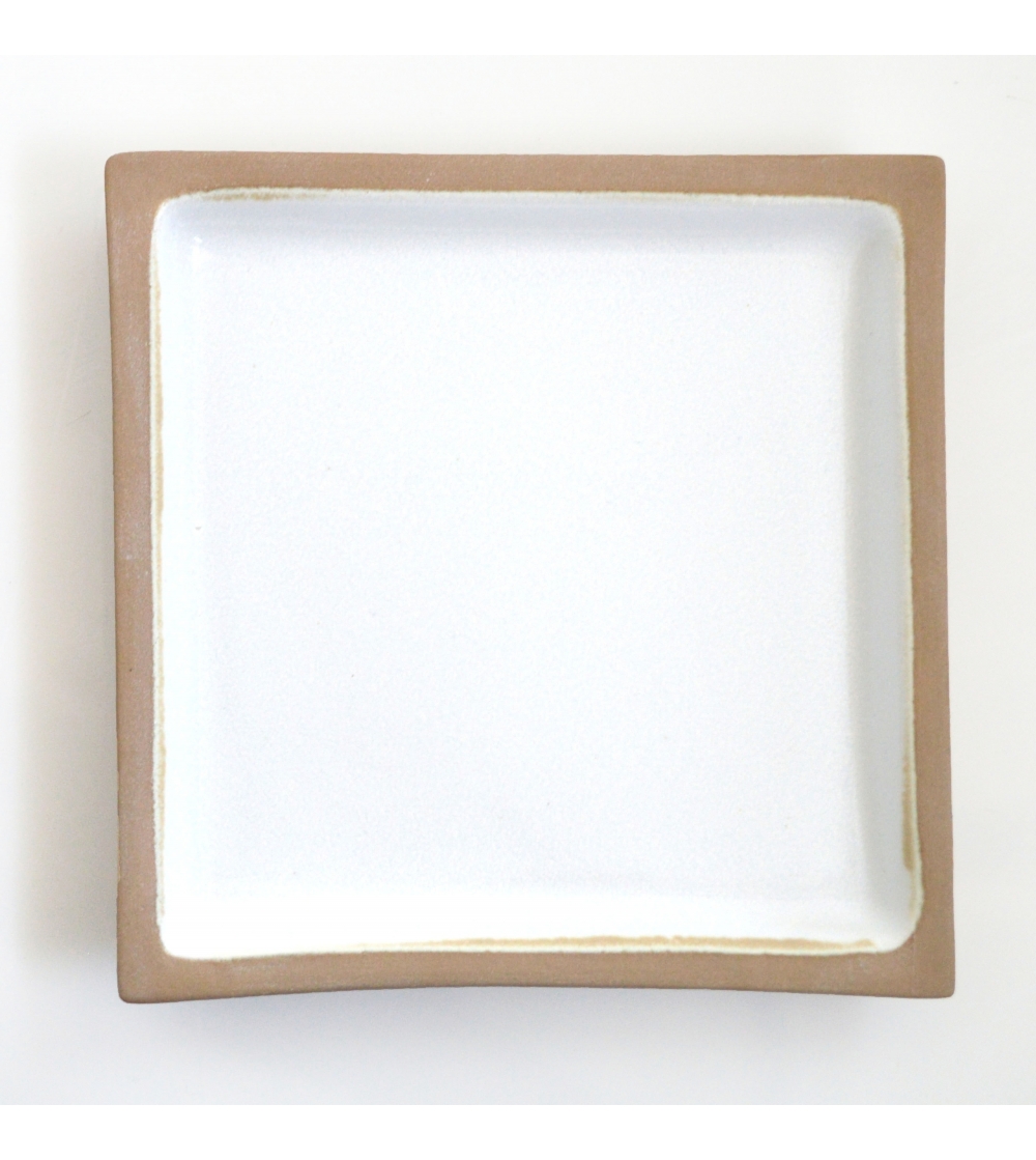 Kleines Quadratisches Tablett Game - Ceramiche Bucci