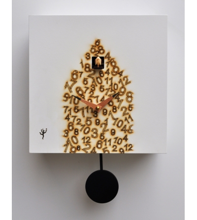 Reloj De Pared De Cuco Con Péndulo Números - Pirondini 2