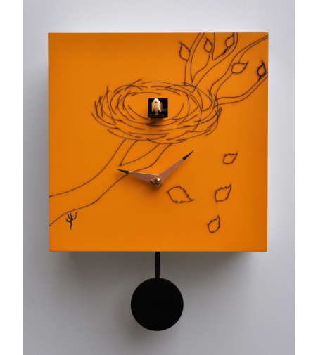 Orologio Da Parete A Cucù Con Pendolo Nido - Pirondini