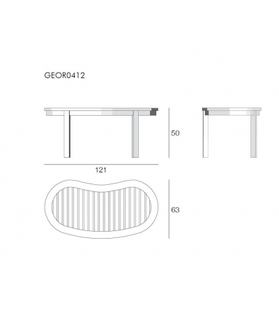 Table Basse Washington Georgetown - Il Giardino Di Legno 2