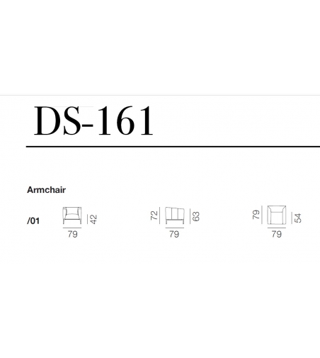 Fauteuil DS-161 - De Sede
