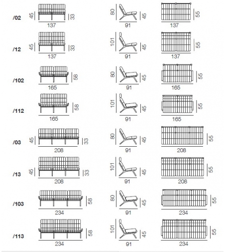 Canapé  DS-531 - De Sede