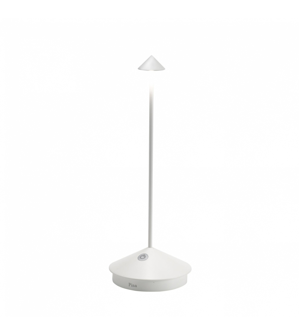 Lampada da tavolo ANTRACITE a LED ricaricabile adatta interno/esterno  Dimmerabile H 35