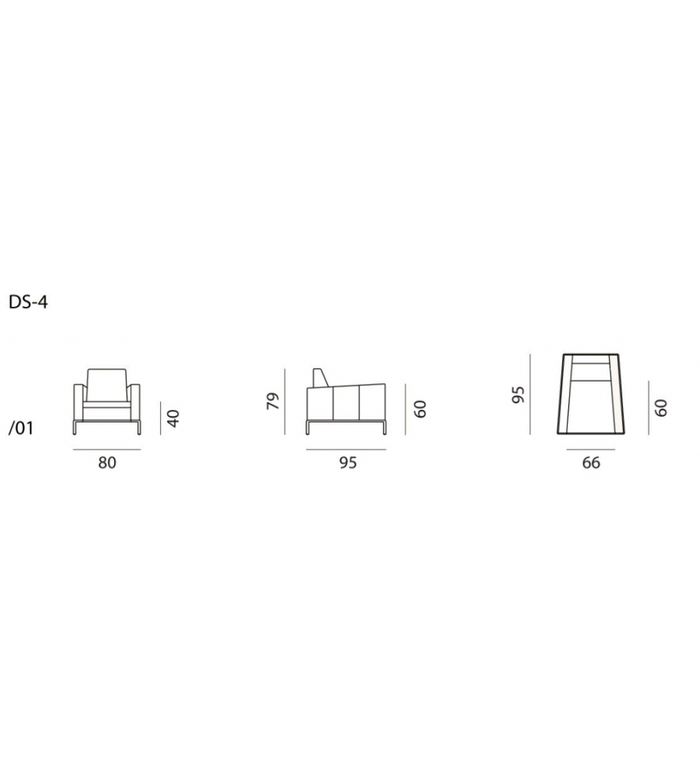 De Sede - DS-4 Armchair