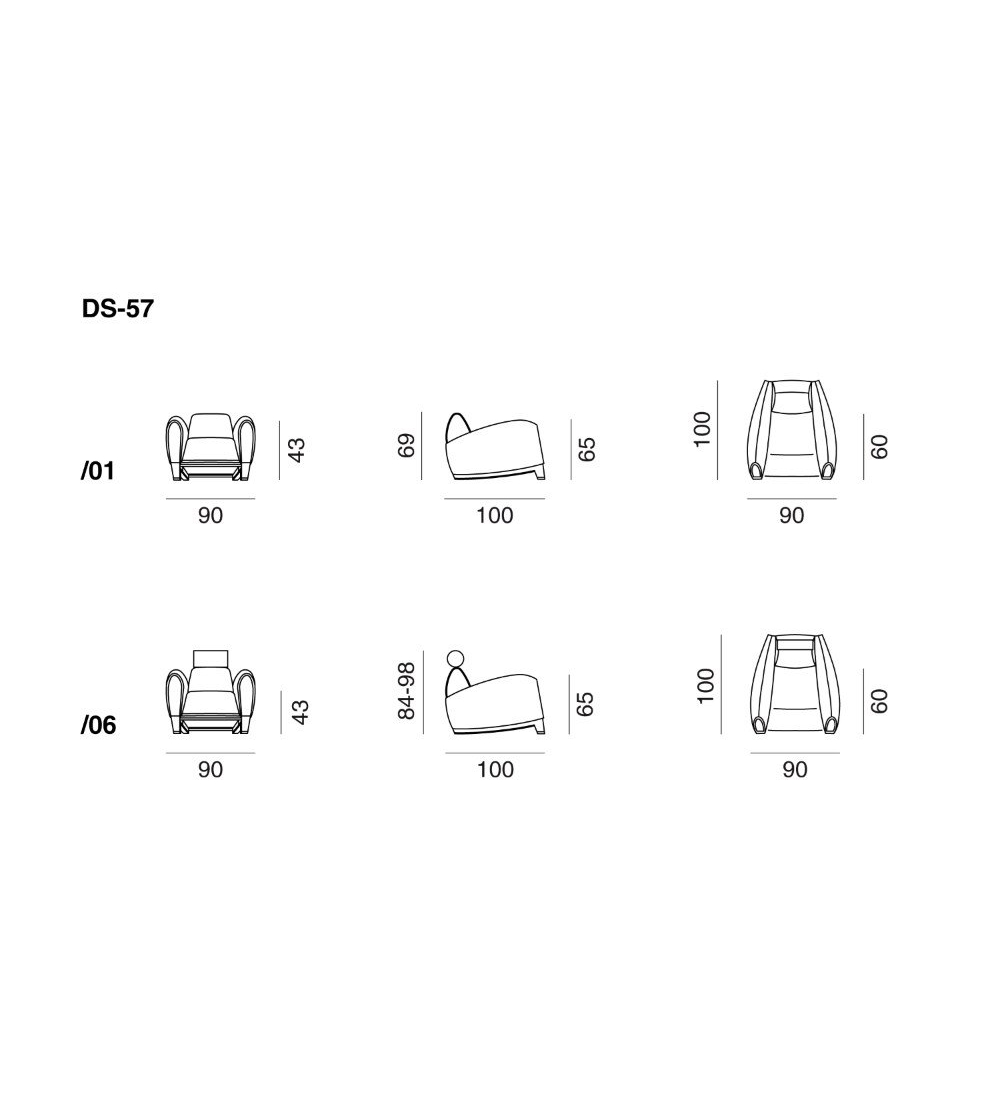 De Sede - DS-57 Armchair