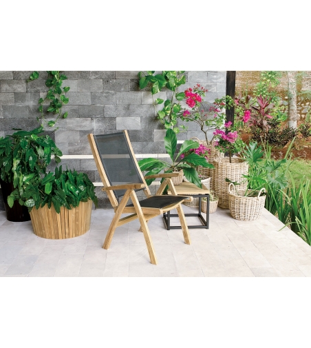 Poltroncina Reclinabile Macao - Il Giardino Di Legno
