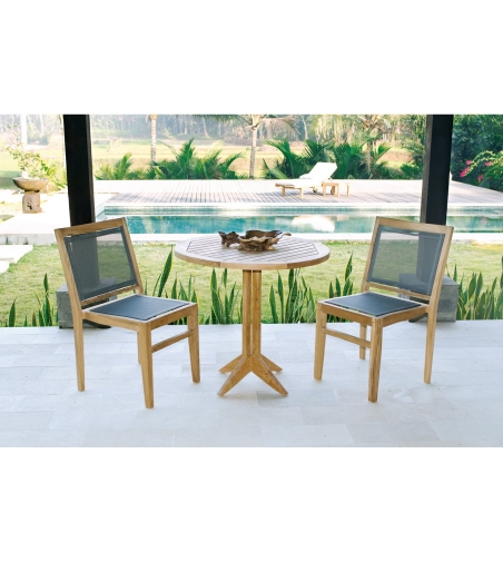Chaise Empilable Macao - Il Giardino Di Legno