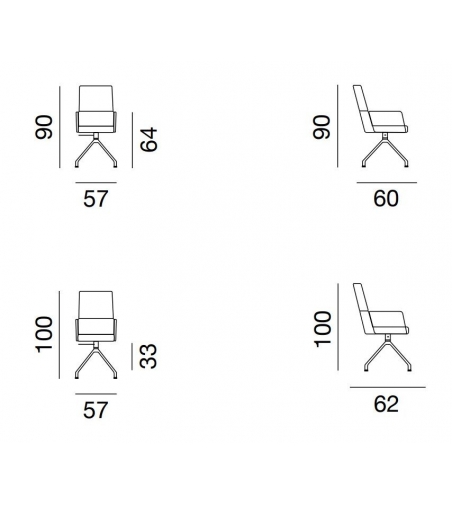 De Sede -? DS-414 Office Chair With Armrests