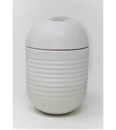 Tarro Blanco Submarine - Ceramiche Bucci