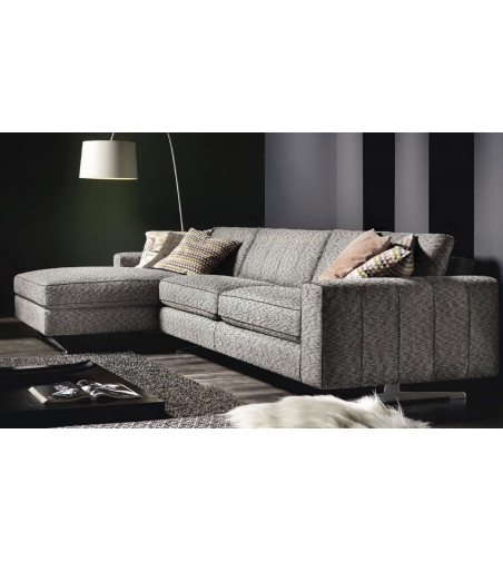 Divano Con Chaise Longue Stripe - Cava Divani