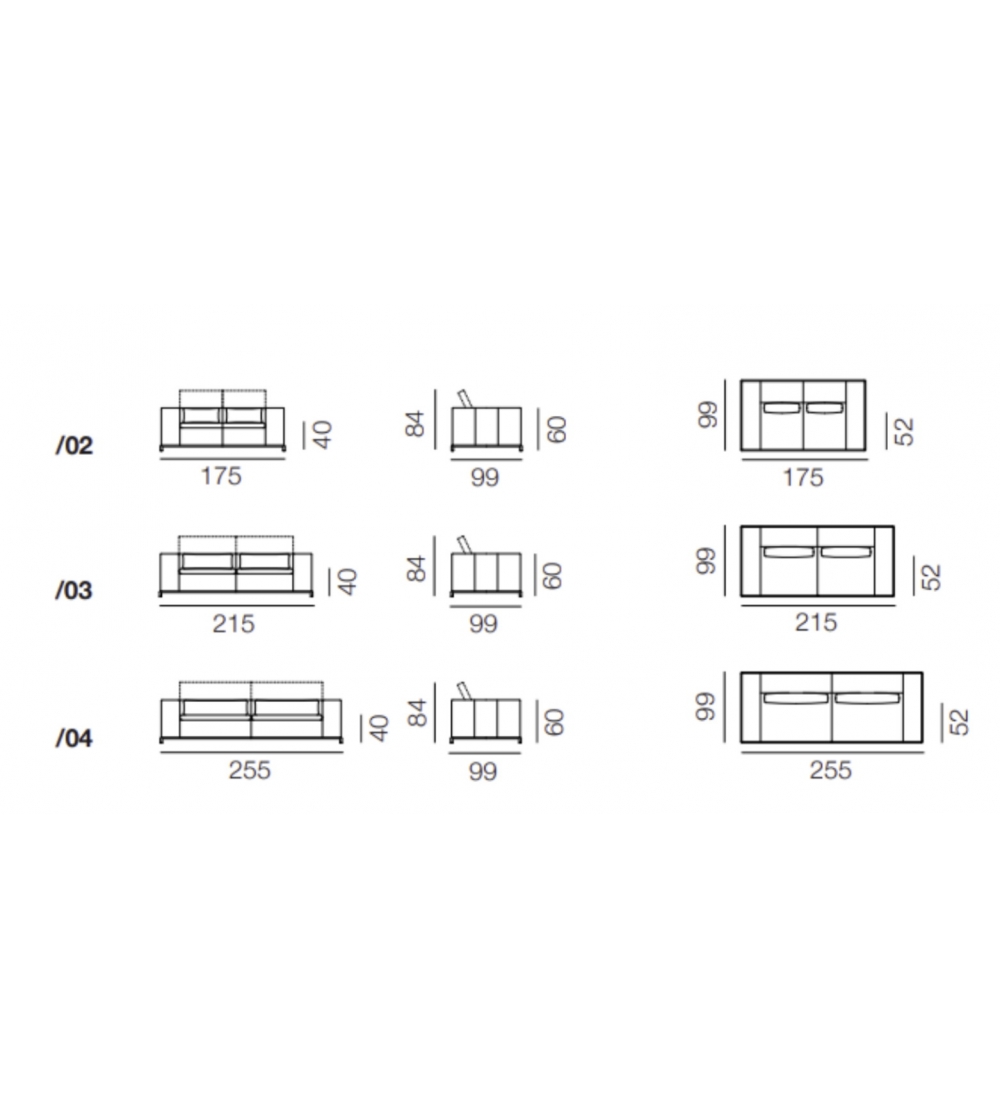 Canapé DS-7 - De Sede
