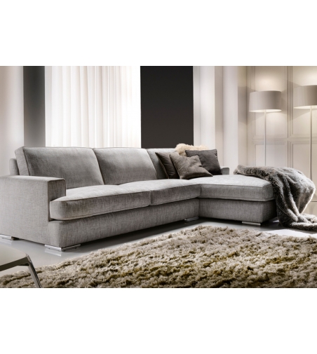 Canapé Avec Chaise Longue Stripe Panama - Cava Divani