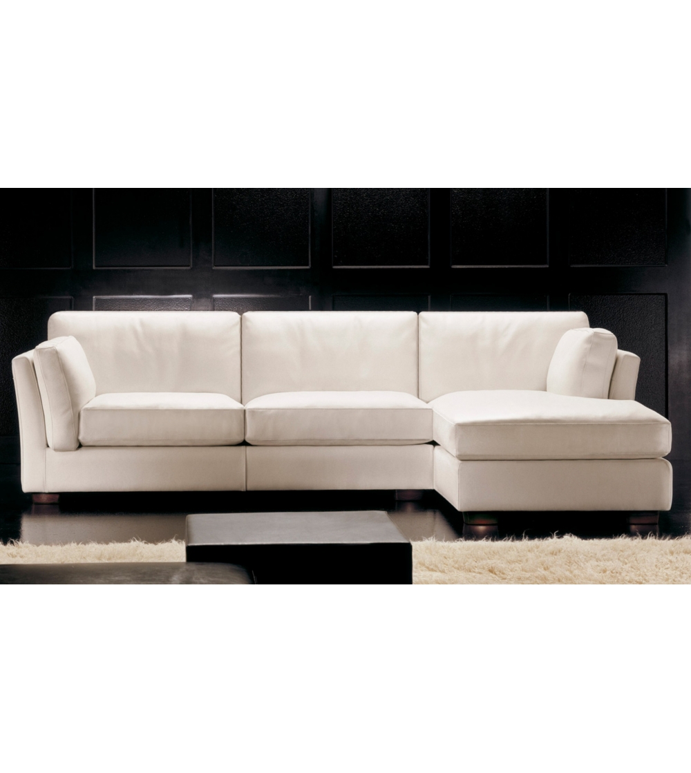 Divano Manhattan Con Chaise Longue Stripe - Cava Divani