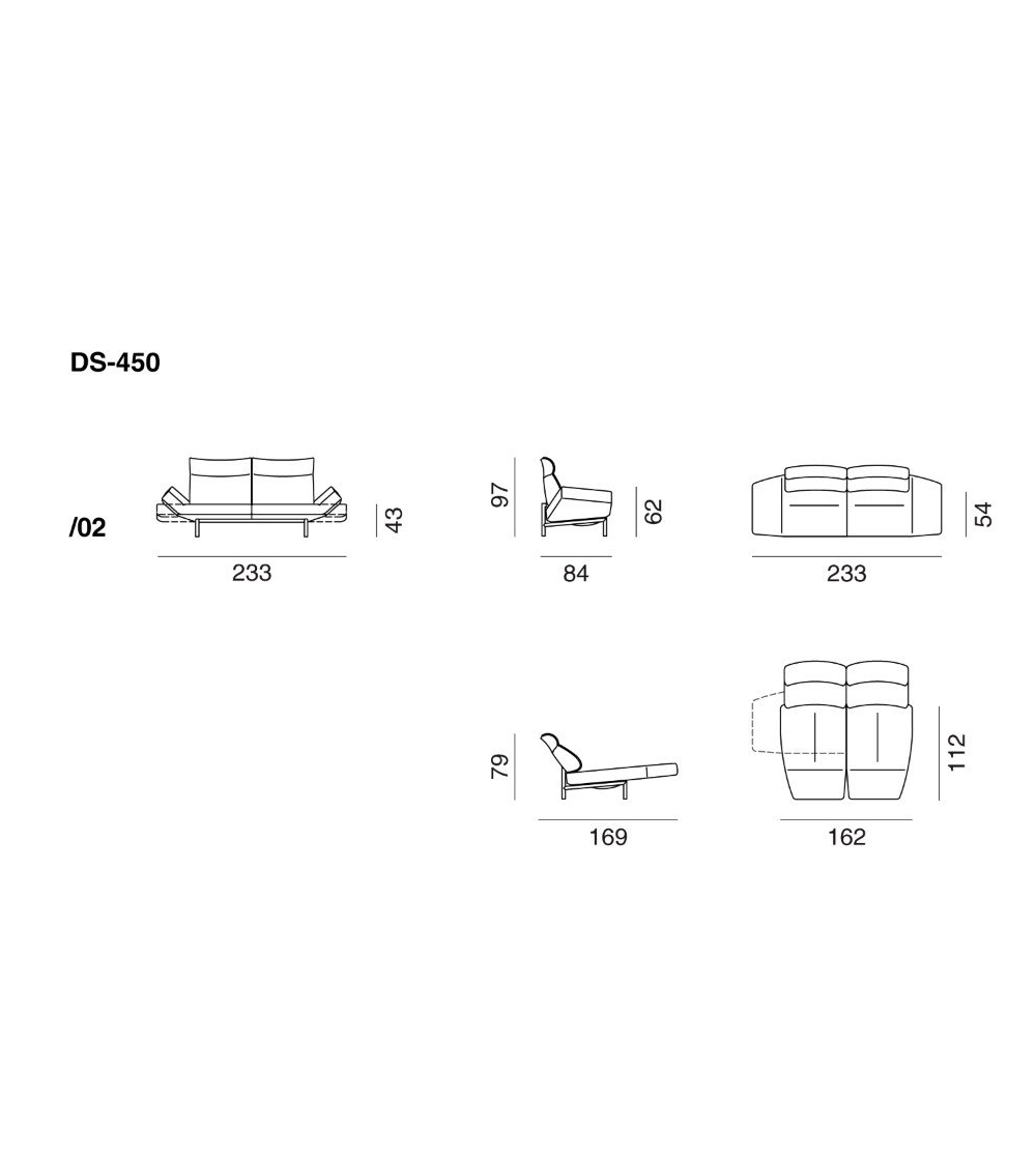 De Sede - DS-450 Convertible Sofa