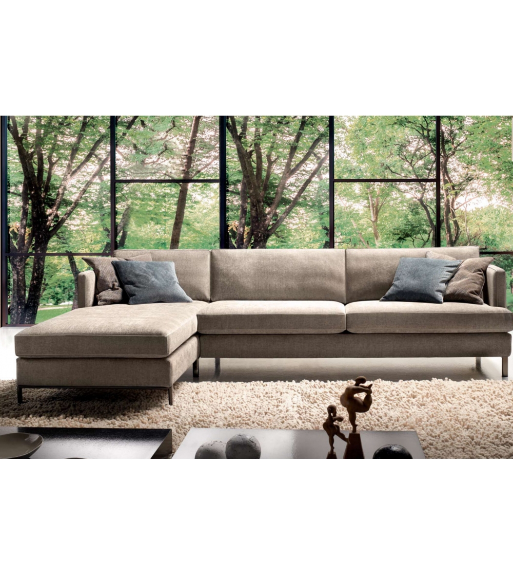 Divano Con Chaise Longue Soul - Cava Divani