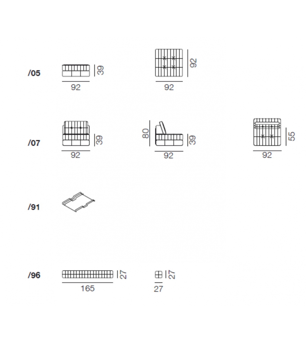 De Sede - DS-1088 Modulares Sofa