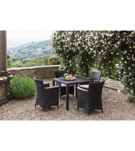Maui Quadratischer Tisch - Il Giardino Di Legno
