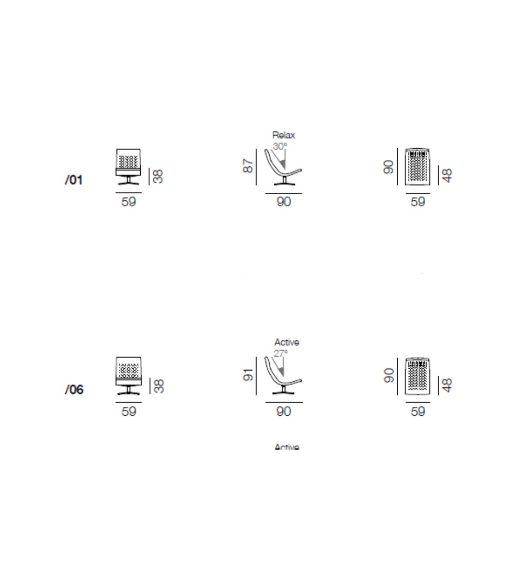 Fauteuil Pivotant  DS-151 - De Sede