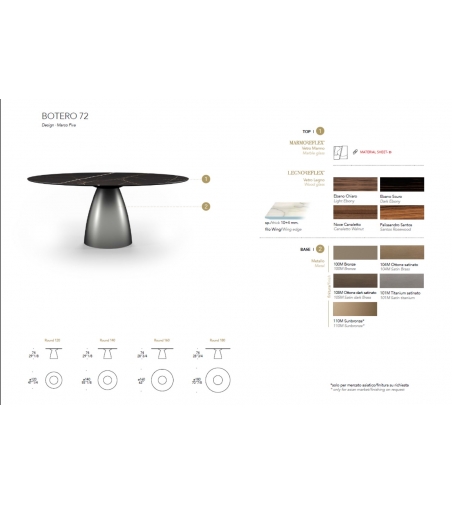 Reflex - Botero 72 Table