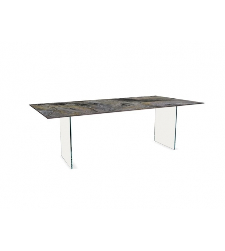 Reflex - Monolite 72 Marmor Glastisch