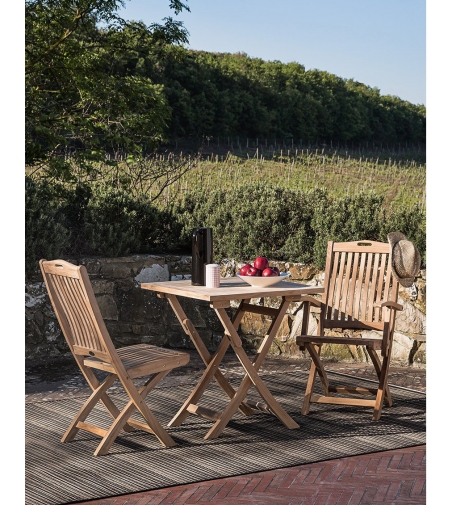 Poltroncina Pieghevole Moon - Il Giardino Di Legno
