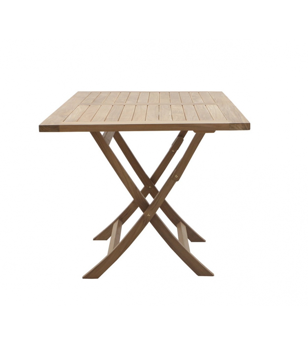 Table Rectangulaire Pliante Singaraja Moon - Il Giardino Di Legno