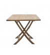 Singaraja Moon Folding Rectangular Table - Il Giardino Di Legno