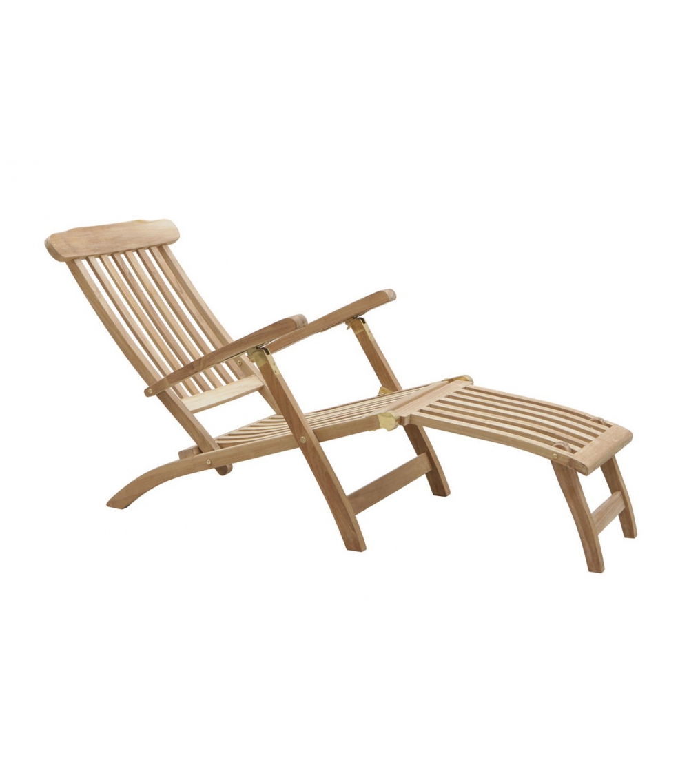 Moon Folding Reclining Outdoor - Il Giardino Di Legno