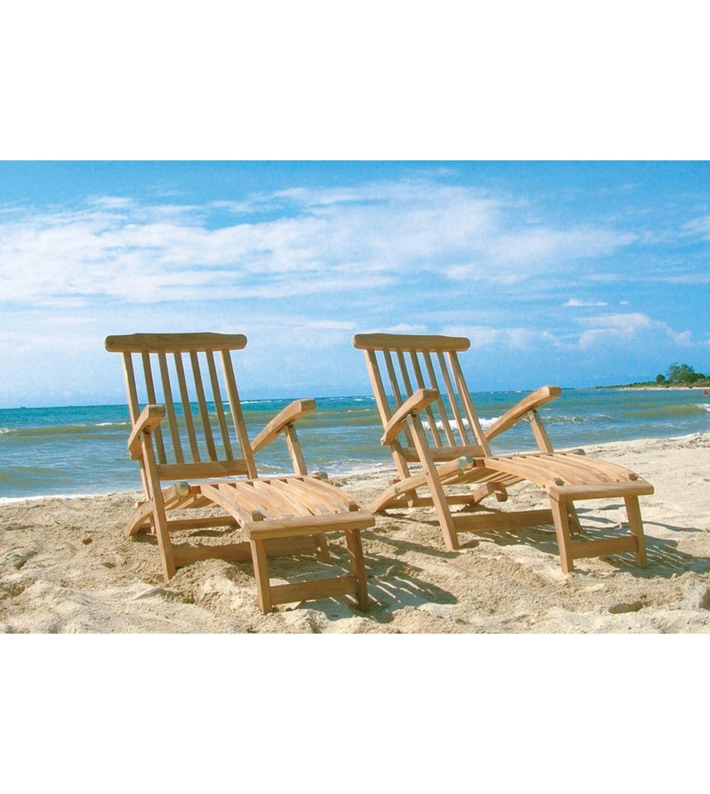 Chaise Longue Pliante Inclinable Moon...