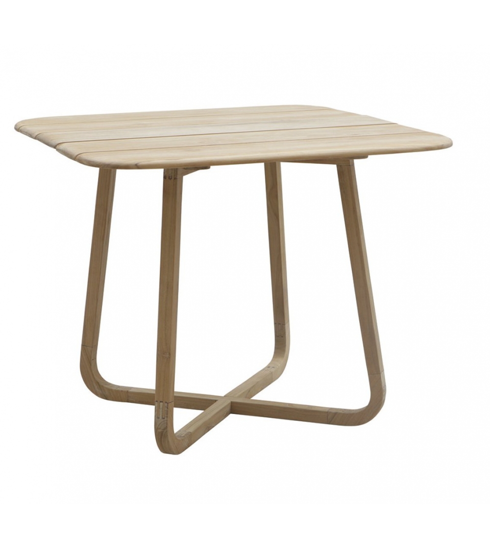 Pebbles Square Folding Table - Il Giardino Di Legno